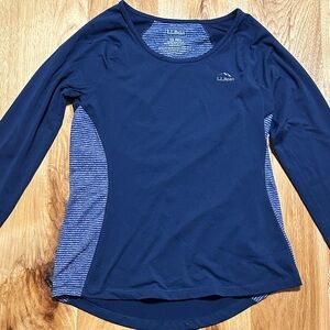 L.L. Bean Long Sleeve Athletic Shirt